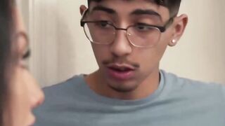 Jennifer White Smells Cum-Soaked Underwear Before Sucking Cock
