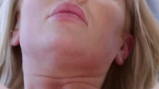 Savannah Bond Sucks Cock in Black Lace Lingerie Before Hard Anal Dildo Fuck