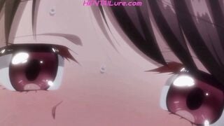 Hentai Office Suit MILF Fucked Rough in Car Seat