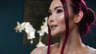 Scarlette Moon & Arab MILF Sarah Arabic Lick Wet Pussy in Intense Lesbian Scissoring
