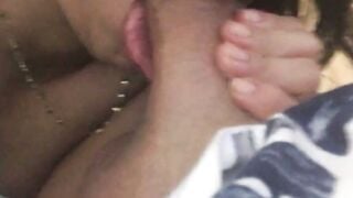 Latina Babe Sucks Big Cock Deepthroat Reality Porn
