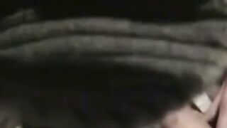 German Amateur Brunette Sucks Cock in Homemade Bedroom Video