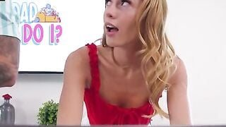 Charli Rose Deepthroats Stepdad Bradley Coocher For Messy Creampie