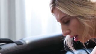 Van Wylde Oiled Nuru Massage Turns Into Sloppy Deepthroat & Shaved Pussy