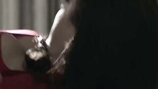 Lydia Deepthroats Cock In Tight Black Lingerie