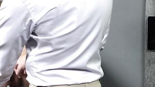 Dr. Wolf Bareback Anal Exam on Petite Teen Patient Dex Devall