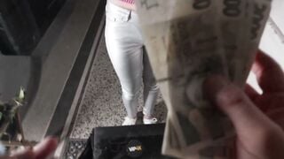 Victoria Benz Sucks Cock For Cash In POV Amateur Blowjob