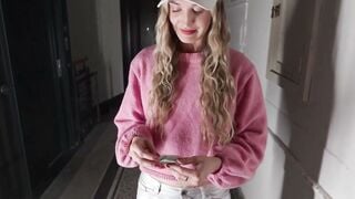 Victoria Benz Sucks Cock For Cash In POV Amateur Blowjob