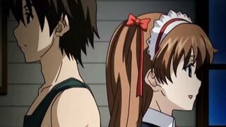Anime Girl Gets Hardcore BBC Creampie in Red Lingerie Hentai Compilation