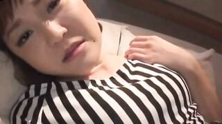 Bondaged Japanese Teen Fucked Hard On Couch While Tied Up