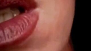 LadyJanaLogan Redhead Femdom in Shiny Latex and Fishnets Tease