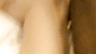 Interracial Amateur Homemade Video With a Skinny Nympho