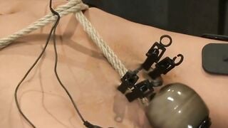 Beretta James Ball Gag Rope Bondage & Anal Plug Dungeon Training