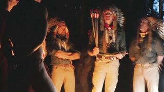 Oliver Lamb Gang-Banged By Naked Scouts At The Campfire