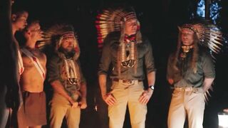 Oliver Lamb Gang-Banged By Naked Scouts At The Campfire