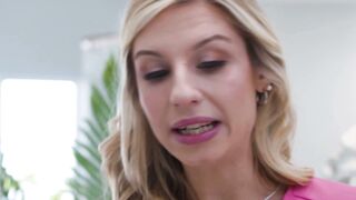 Cheerleader Kait Sucks Cock in Oily Nuru Massage with Big Dick