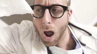 Kasey Kei Deepthroats Doctor's Hard Cock & Gets Face Cum In Exam Room