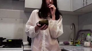 POV Teen Swallows Massive Cock Cum in Mouth After 3 Minutes