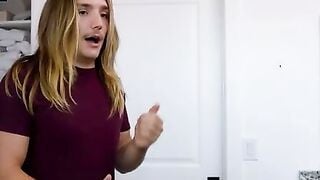 Selina Imai Deepthroats Stepbrother & Rides Hairy Pussy Halloween Creampie