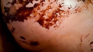 Lyndra Lynn Mud Play & Chocolate Slime Messy WAM Fetish