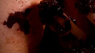 Lyndra Lynn Mud Play & Chocolate Slime Messy WAM Fetish