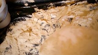 Lyndra Lynn Mud Play & Chocolate Slime Messy WAM Fetish