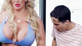 Alura TNT Jenson Sucks Thick Cock While Using Magic Wand in Gym