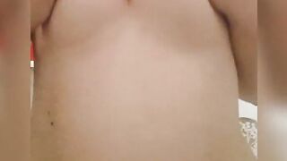 Rubbing my titties for you