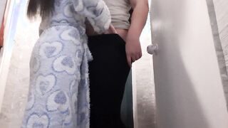 While my stepmom was into the other room my women licked my snatch