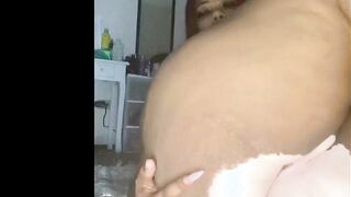 Liyah Da Bunni Goddess Vitiligo Butt Solo