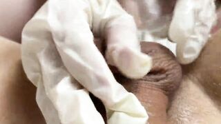 Awesome Ball Grind From Russian 18 Into Pvc Gloves pov