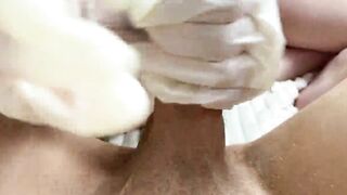 Awesome Ball Grind From Russian 18 Into Pvc Gloves pov
