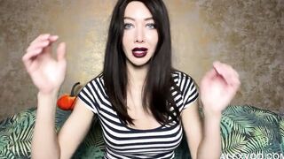 Happy Halloween with Hotkinkyjo, long triple penis vibrators