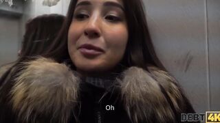 DEBT4k. Dude pulls rough penis out of leggings to plowed