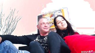 Small Step Daughter Taught to Nailed by German Older Lovers