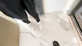 Elevator nailed with stranger was so Turned On - Cock22squirt