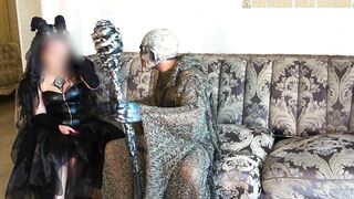 Scary Demon Does PAINFUL ANAL With Half punjab Teens For Halloween