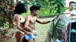 Beauty Brazilian hottie proposed to her friends to have bi sexual fun