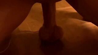 Amateur Italian Teen Rides Big Dildo On Webcam For Boyfriend