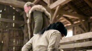 Farm Maid Anal Humiliation & Messy Cumshot Punishment