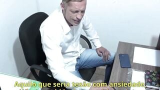 Brazilian Blonde Wife Deepthroats Tattooed Nephew While Cuckold Husband Watches