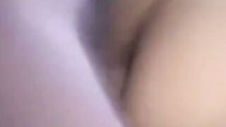 Petite Wife Sucks Cock & Takes Anal Toy on Webcam