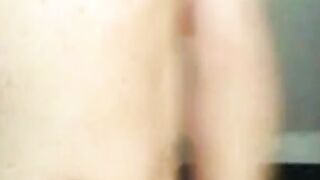 Amateur Redhead Jenny Squirts with Red Dildo