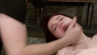 Jessica Ryan Chained & Gagged: Rough Table Bondage Blowjob