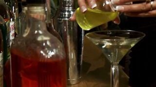 Honey FoXXX & Nika Noire Strap On Rough Lab Table Threesome