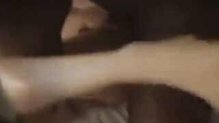 Mature Blonde Wife Sucks Black Cock Amateur Interracial Sex