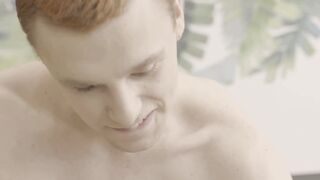 Lucas Gets Anal Fucked By Michael's Big Hard Cock After Dildo Stretching