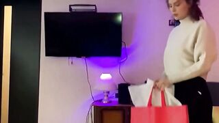 Student Pays Rent With Painful Anal Virginity & BBC Swallow