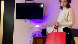 Student Pays Rent With Painful Anal Virginity & BBC Swallow