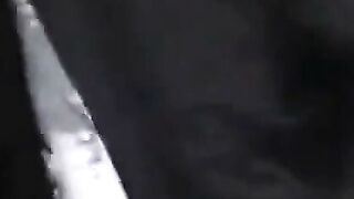 German Amateur Couple's Quickie in Elevator Ends with Creampie